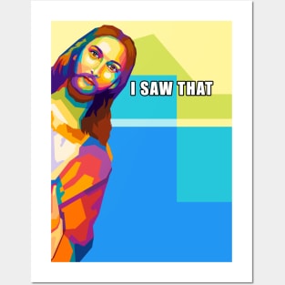 Jesus Saw That Wpap Pop Art Posters and Art